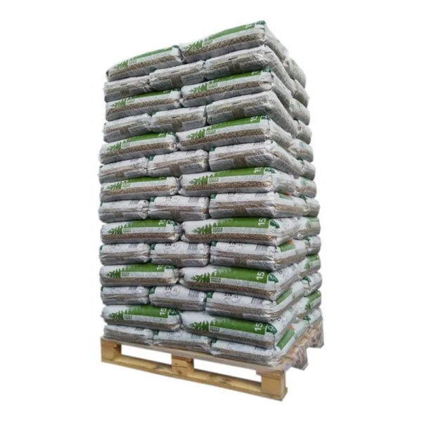 Pellet Green Forest – Bancale da 70 sacchi da 15 kg